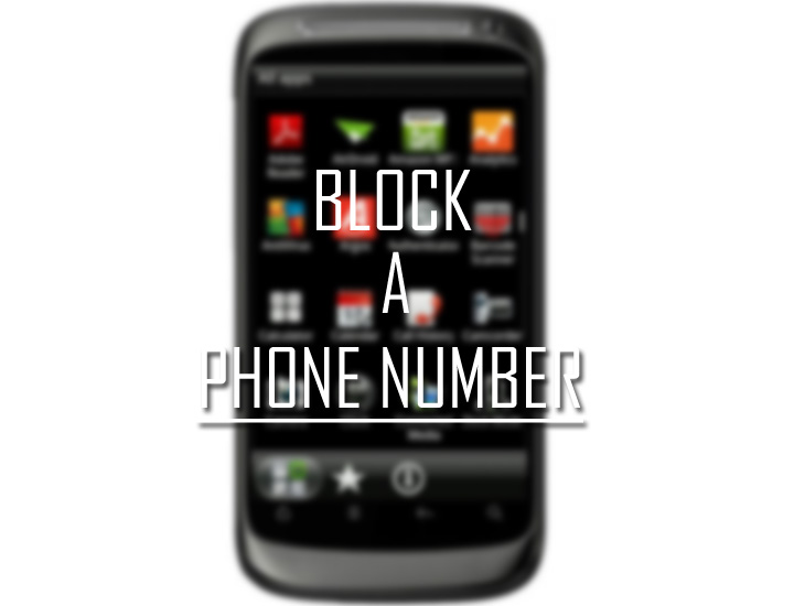 Block a Phone Number