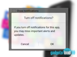 TURN OFF NOTIFICATIONS OF A SMARTPHONE