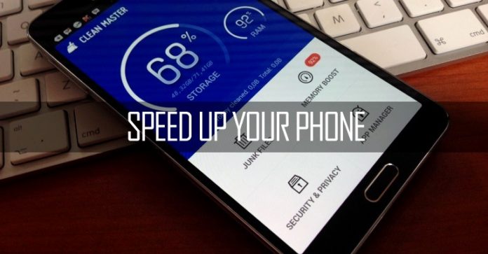how to speed up android phone in just few minutes