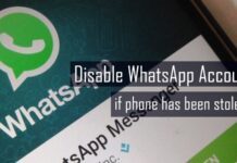 How to Disable WhatsApp Account if Phone Has Been Stolen?