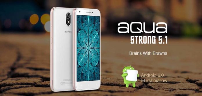 Intex Aqua Strong 5.1 with Corning Gorilla Glass 2 Protections with Front Flash