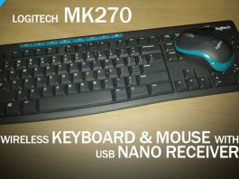 Logitech MK270 & MK275 Wireless Keyboard and Mouse
