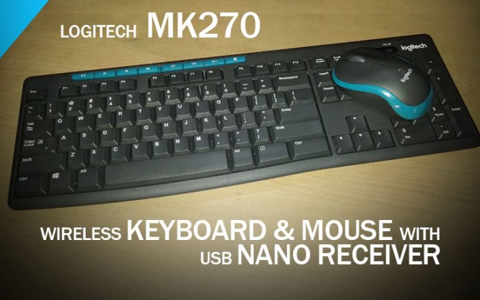 Logitech MK270 & MK275 Wireless Keyboard and Mouse