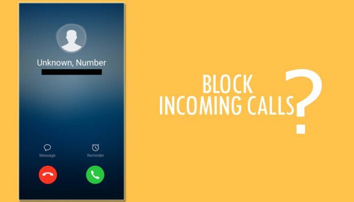 How to block a number on android