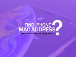 How to find Mac address on iPhone