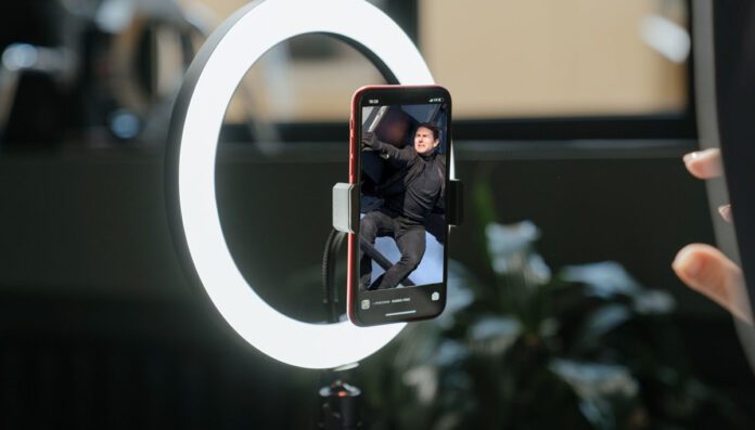 Selfie ring light