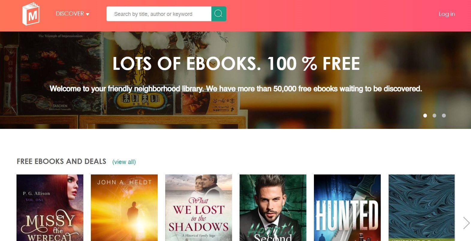 ManyBooks - Free Books Torrenting Site