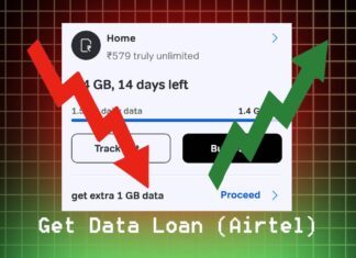 Get Data Loan of 1GB for Free on Airtel via Thanks App Get Data Loan of 1GB for Free on Airtel via Thanks App